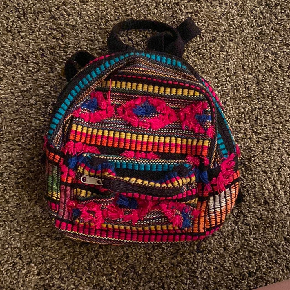 Mini-backpack purse